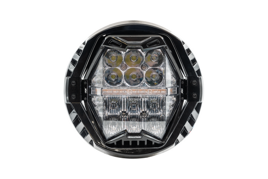 Road King / Street Glide / Heritage Softail / Electraglide 7 Inch — WHITE