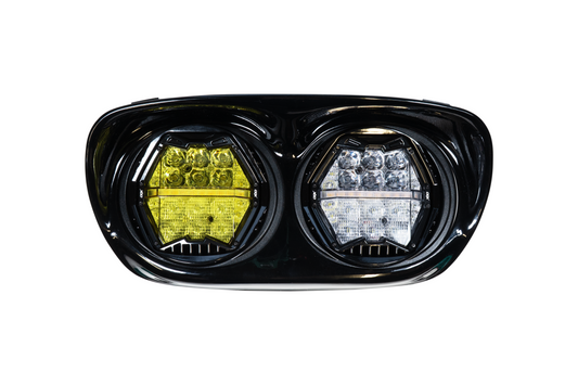 Road Glide 1999-2013 — YELLOW/WHITE