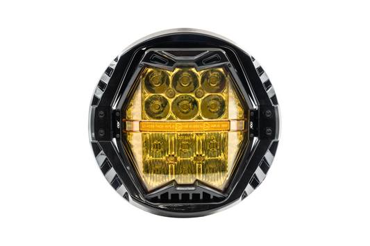 Road King / Street Glide / Heritage Softail / Electraglide 7 Inch — YELLOW